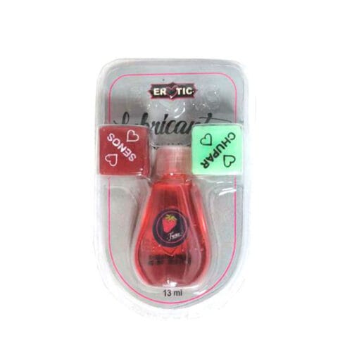 Aceite caliente saborizado con dados tienda online sexshop Colombia