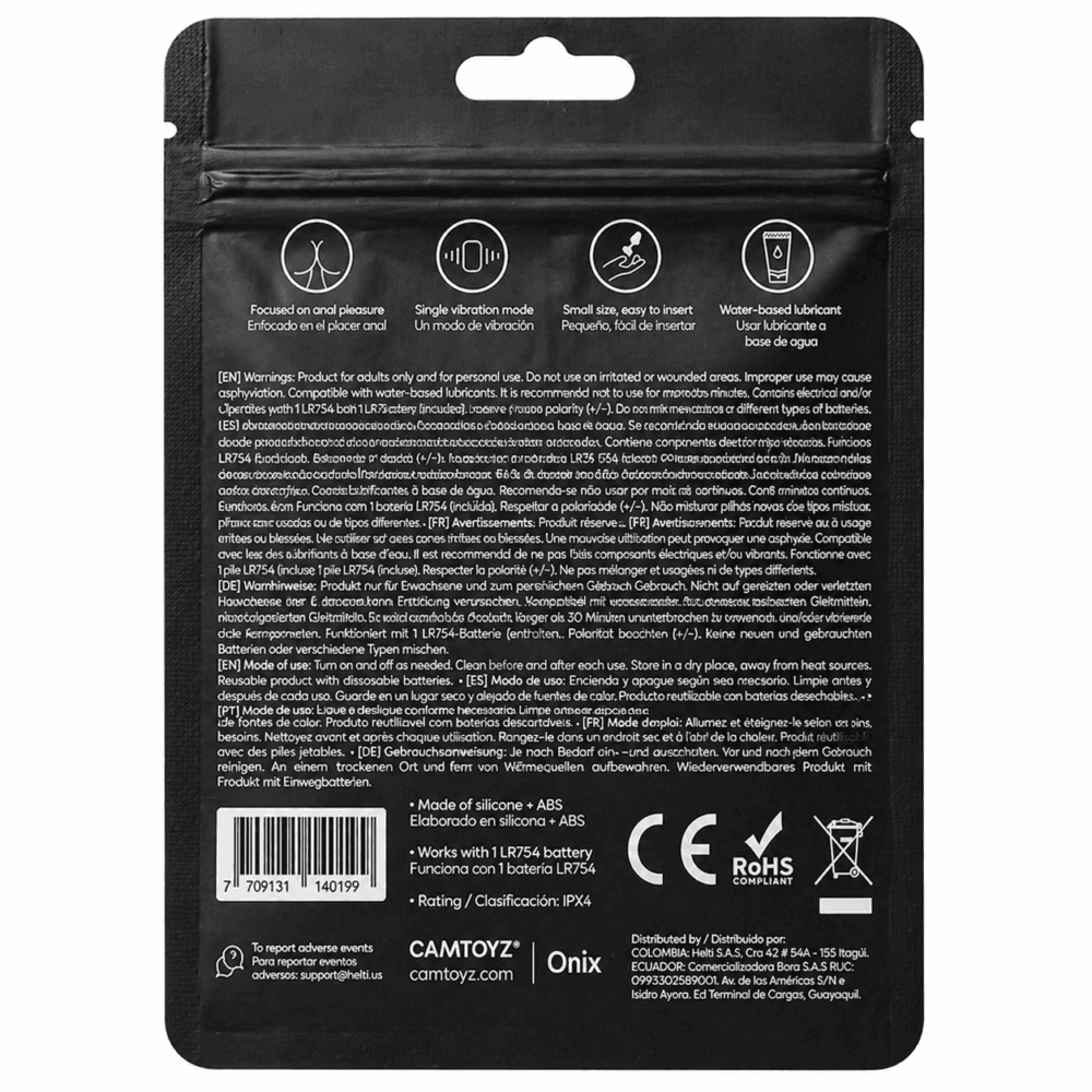 BENAL PLUG ANAL CON VIBRACIÓN tienda online sexshop Bangover Colombia (1)