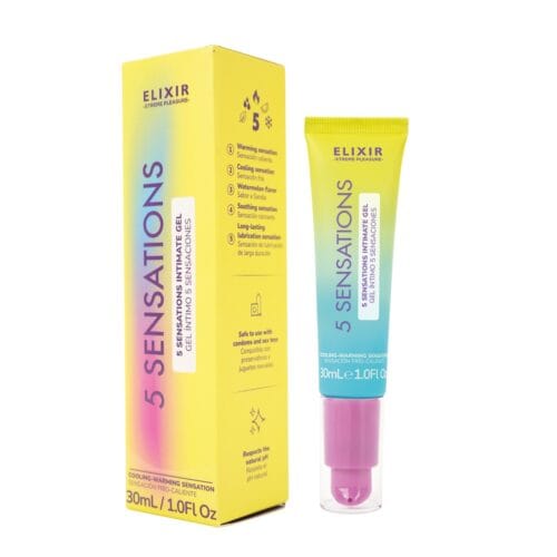 LUBRICANTE 5 SENSACIONES ELIXIR tienda online productos sexuales sex shop Colombia Bangover