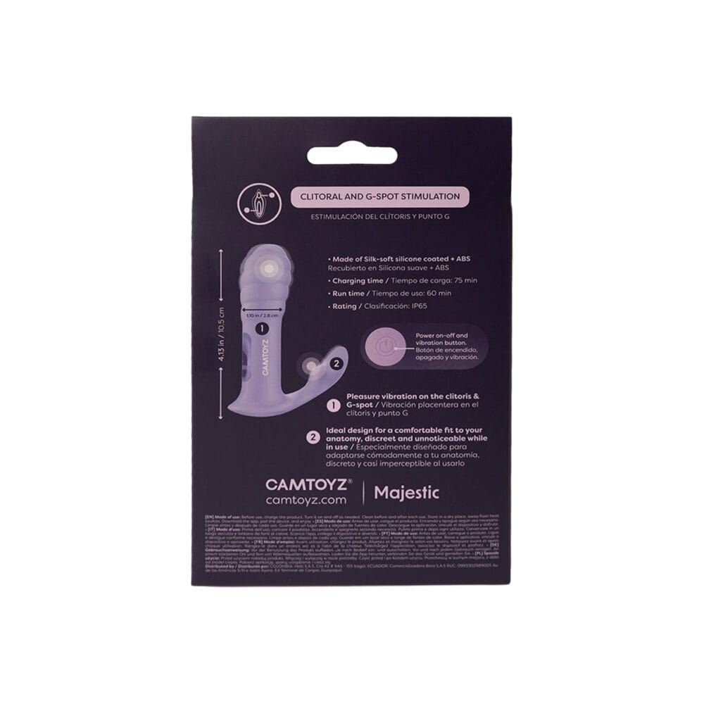 Vibrador para Panty Juven Majestic tienda online sex shop Bangover Colombia (1)