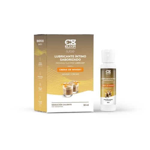 Lubricante intimo saborizada crema de whisky